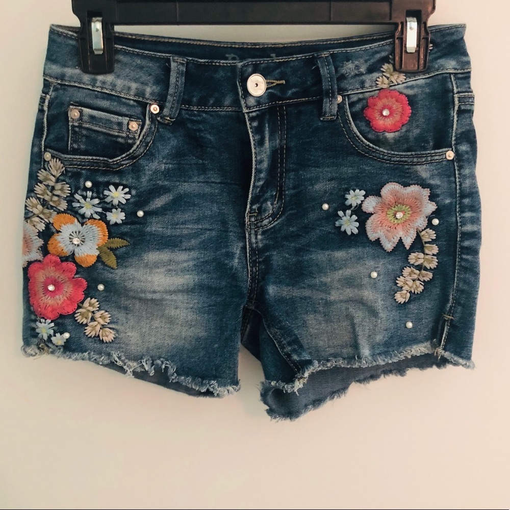Size 2 Flower Shorts